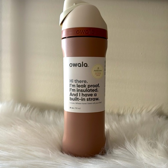 Owala Hearth & Hand Brown Sugar 24oz FreeSip Limited Edition Exclusive - Picture 5 of 7